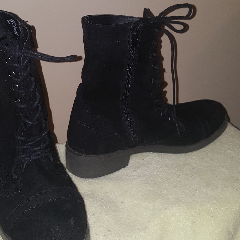 Lace up boots